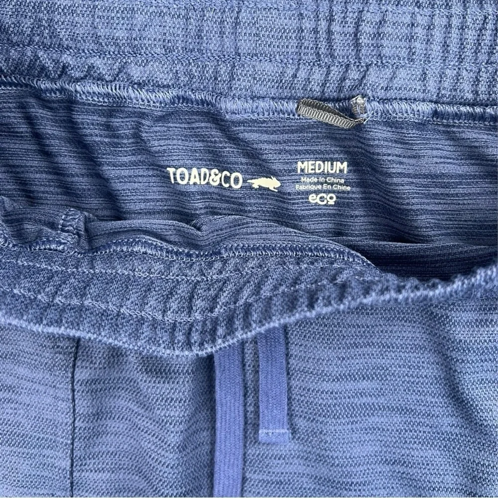 Toad & Co Women’s Mini Skirt With Elastic Waist In Blue Size Medium